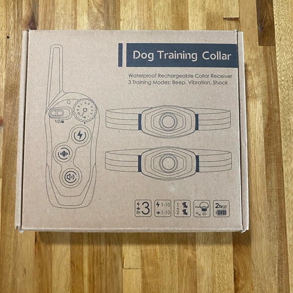 2 Dog training collars with 3 training models beep vibration shock - Picture 5 of 8